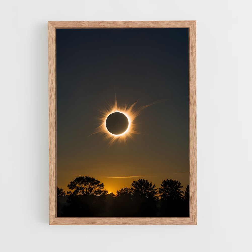 Poster Éclipse à Londres – affiche Univers (vue 4)